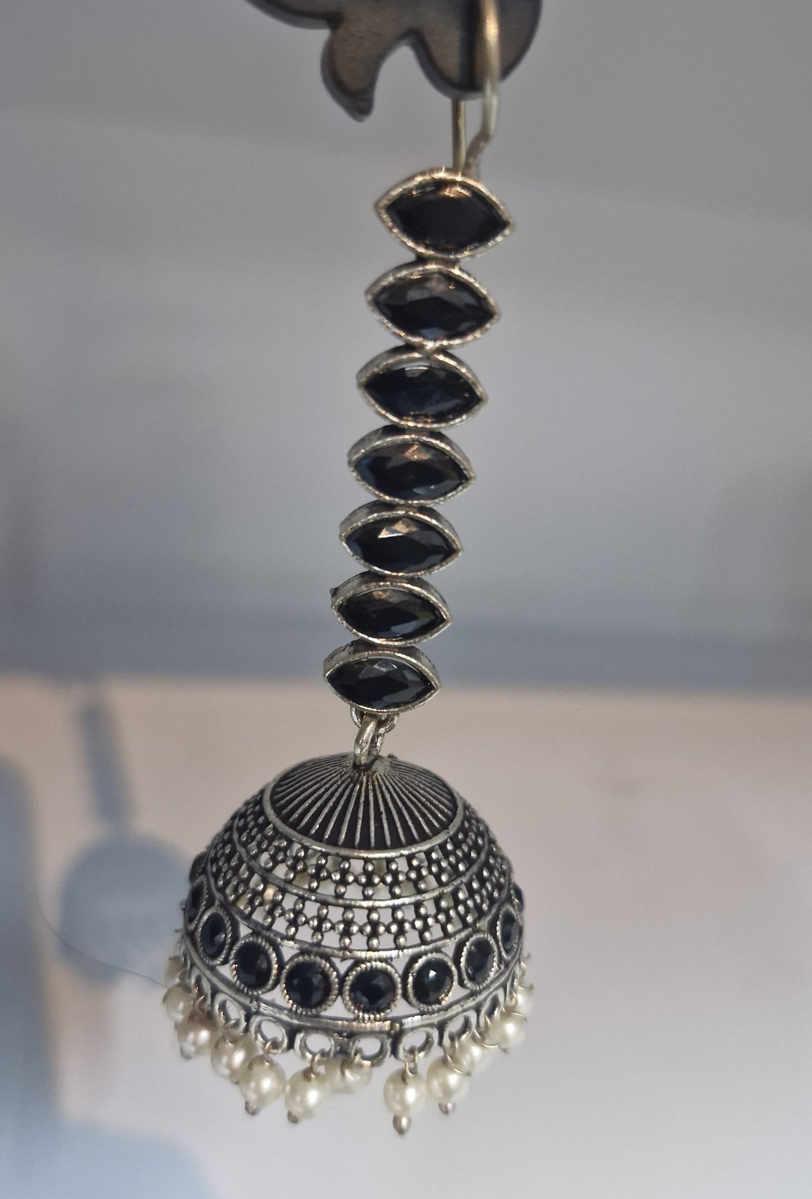 Oxidised Silver Jhumkha Oxidised Silver Jhumkha