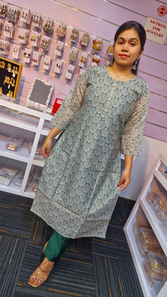 Green Colour Assam Silk Ready Made Shalwar Suit - Image 7