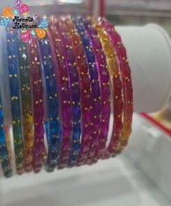 Multi Colour Raindrop Bangles Multi Colour Raindrop Bangles