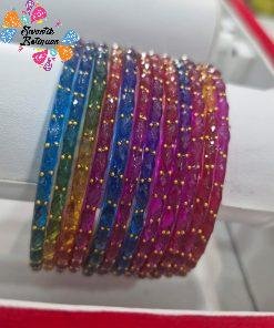 Multi Colour Raindrop Bangles Multi Colour Raindrop Bangles