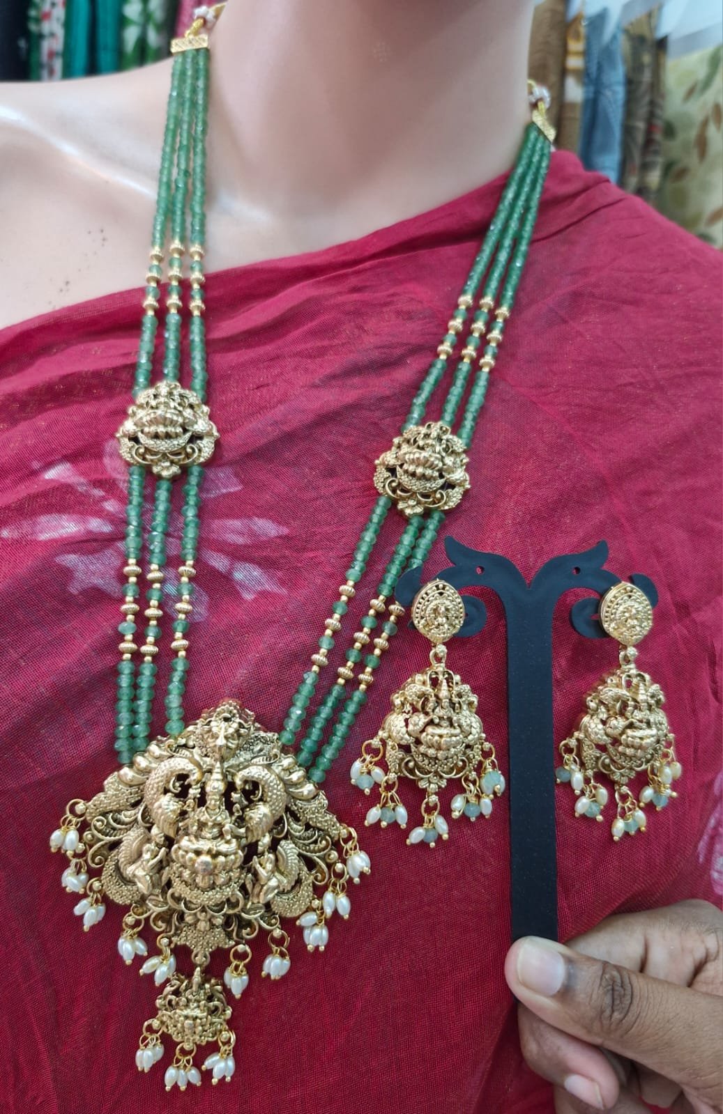 Lakshmi Designer Matte Finished Harram Lakshmi Designer Matte Finished Harram