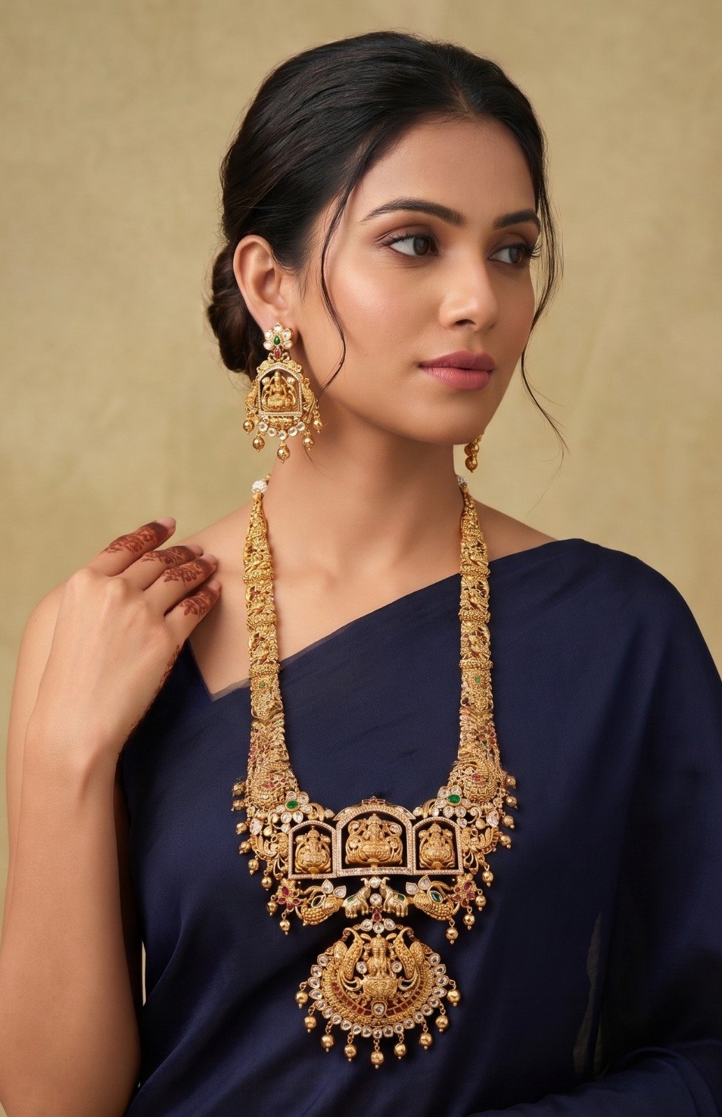 Lakshmi Designer Matte Finished Harram Lakshmi Designer Matte Finished Harram