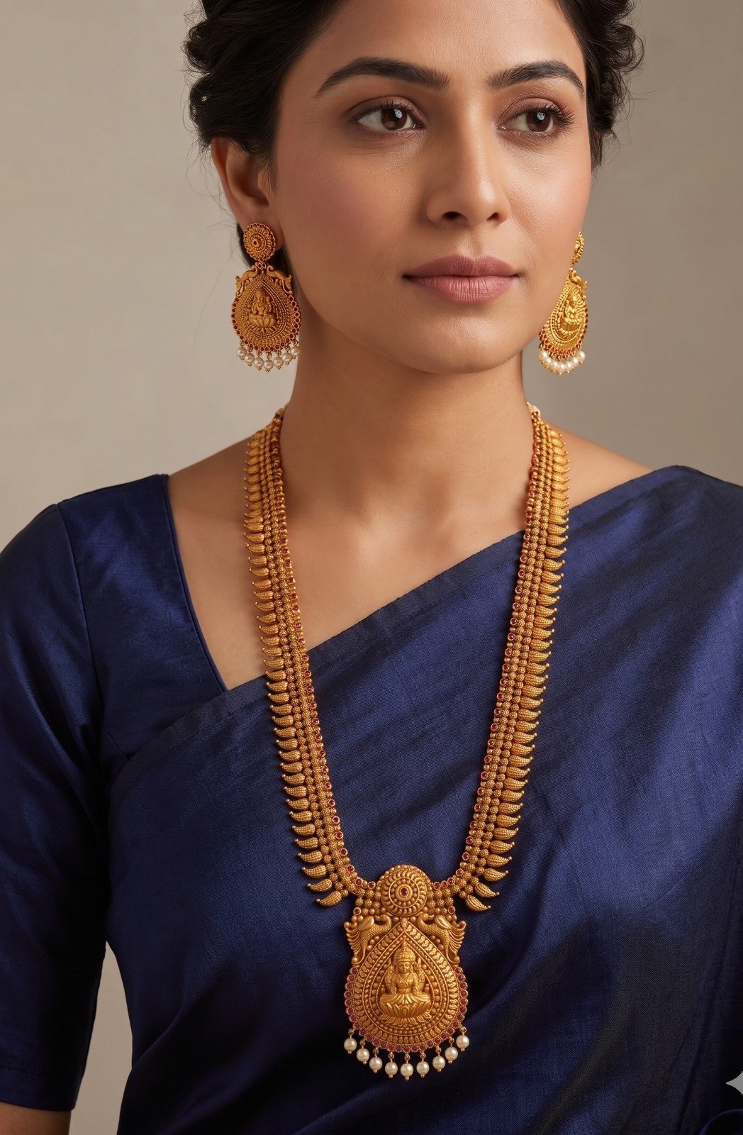 Maha Lakshmi Premium Quality Long Harram Maha Lakshmi Premium Quality Long Harram