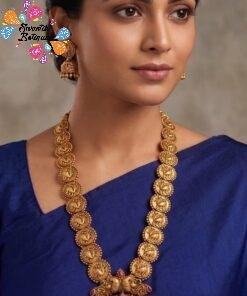 Lakshmi & Peacock Designer Matte Finished Harram