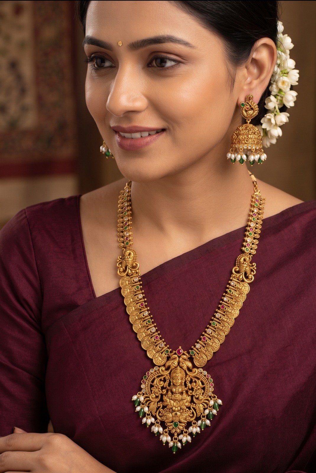 Lakshmi Designer Matte Finished Harram Lakshmi Designer Matte Finished Harram