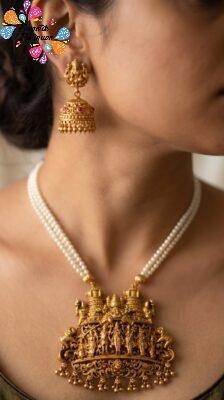 Ram Darbar Temple Designer Matte Finished Haram