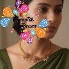 Flower Designer Matte Finished Necklace Flower Designer Matte Finished Necklace