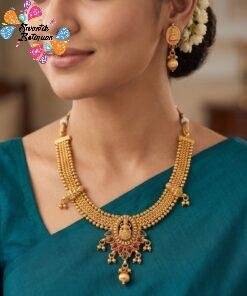 Lakshmi Designer Matte Finished Necklace