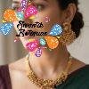 Peacock Designer  Matte Finished Necklace