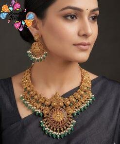 Lakshmi Designer Matte Finished Necklace