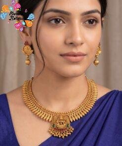 Lakshmi Designer Matte Finished Necklace