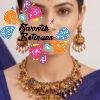 Lakshmi And Peacock Designer Matte Finished Necklace