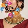 Flower Designer Matte Finished Necklace