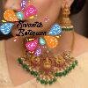 Lakshmi Designer Matte Finished Necklace