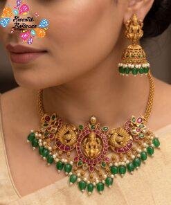 Lakshmi Designer Matte Finished Necklace