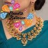 Lakshmi Designer Matte Finished Necklace
