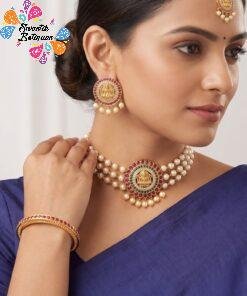 Lakshmi Designer Matte Finished Chocker