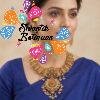 Premium Quality Ganesan Designer Matte Finished Necklace