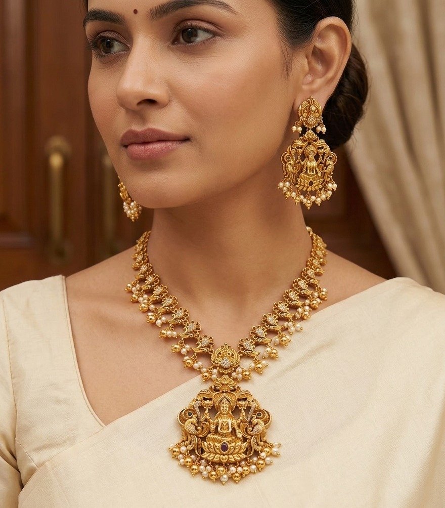 Lakshmi Designer Matte Finished Harram Lakshmi Designer Matte Finished Harram