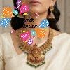 Lakshmi Designer Matte Finished Necklace Lakshmi Designer Matte Finished Necklace