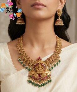 Lakshmi Designer Matte Finished Necklace