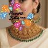 Lakshmi Designer Matte Finished Necklace