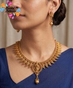 Kannan  Designer Matte Finished Necklace