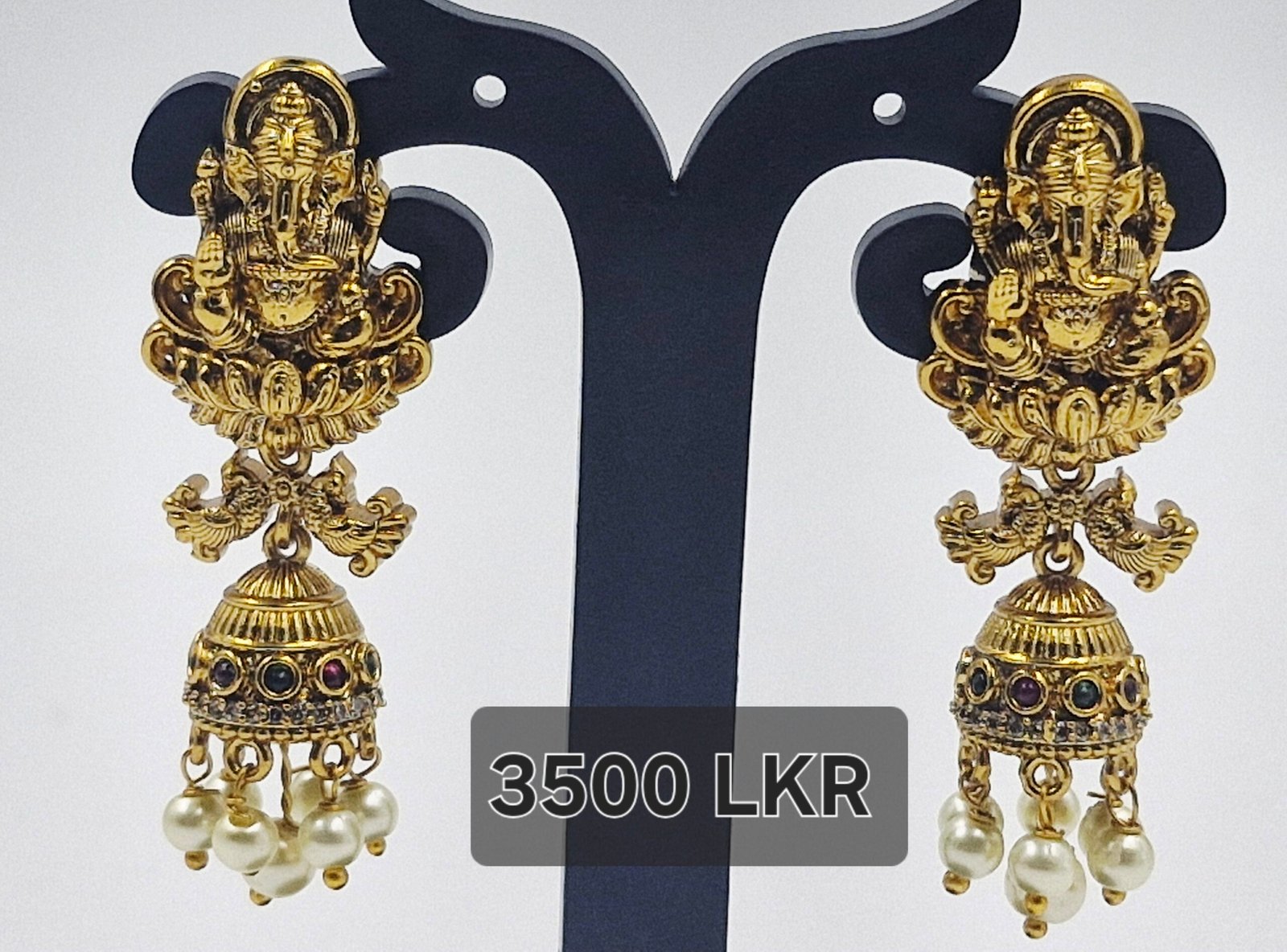 Lakshmi Designer Matte Finished Jhumka Lakshmi Designer Matte Finished Jhumka