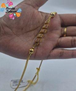 Traditional Gold Plated Mugapu Chain