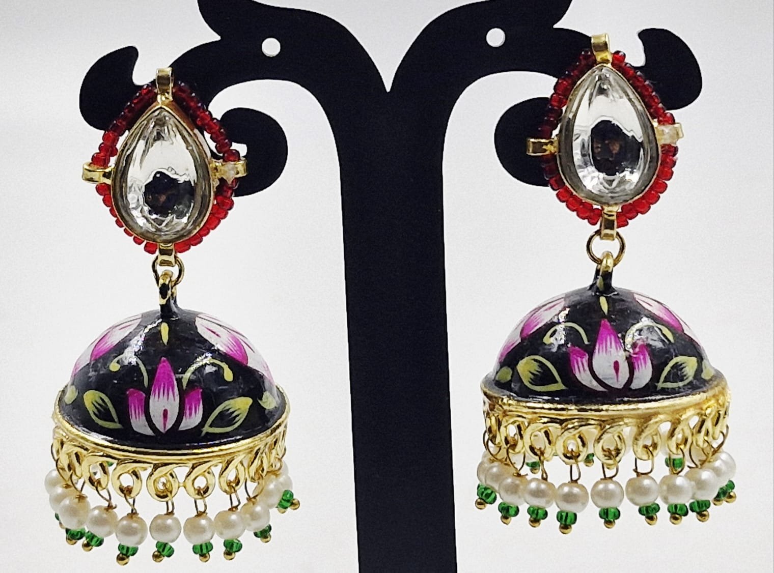 Meenakari Jhumkha - Image 3