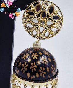 Alternative view of Meenakari Jhumkha