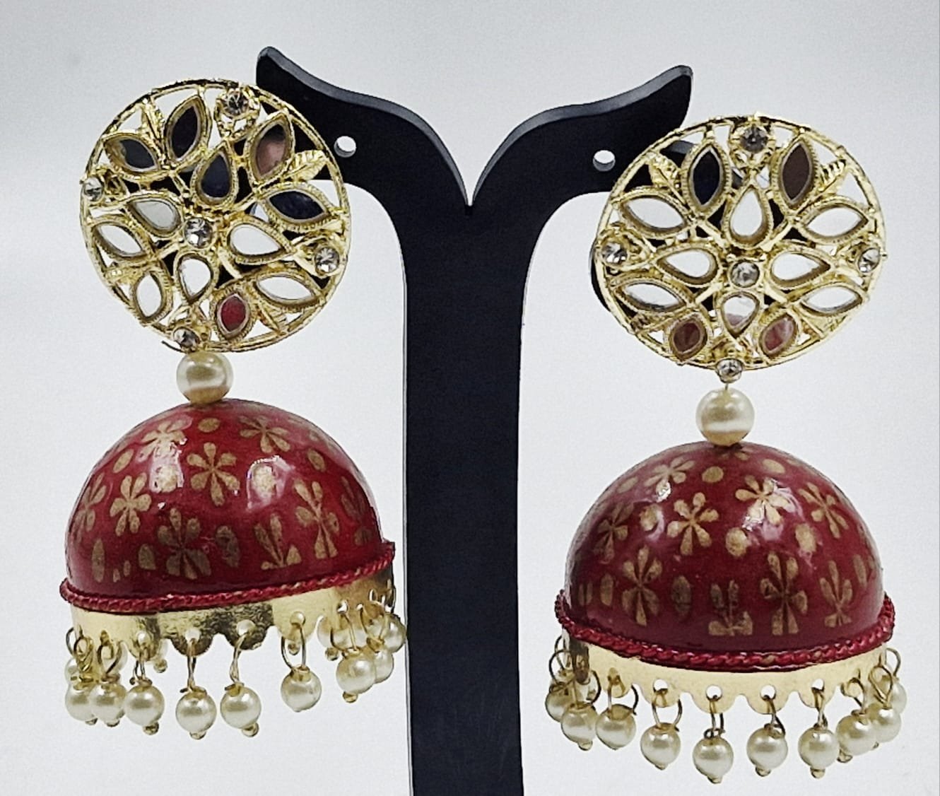 Meenakari Jhumkha Meenakari Jhumkha - Image 2
