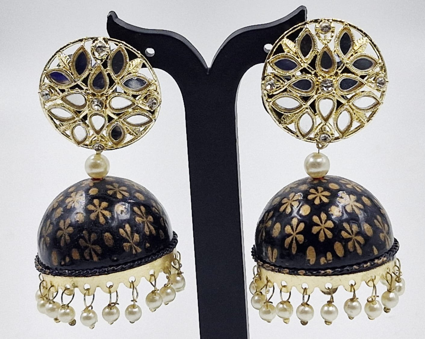 Meenakari Jhumkha Meenakari Jhumkha - Image 3
