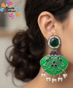 Meenakari Earrings