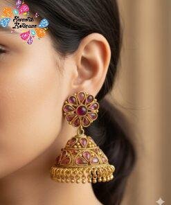 Matte Finished Jhumka