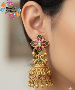 Matte Finished Jhumka