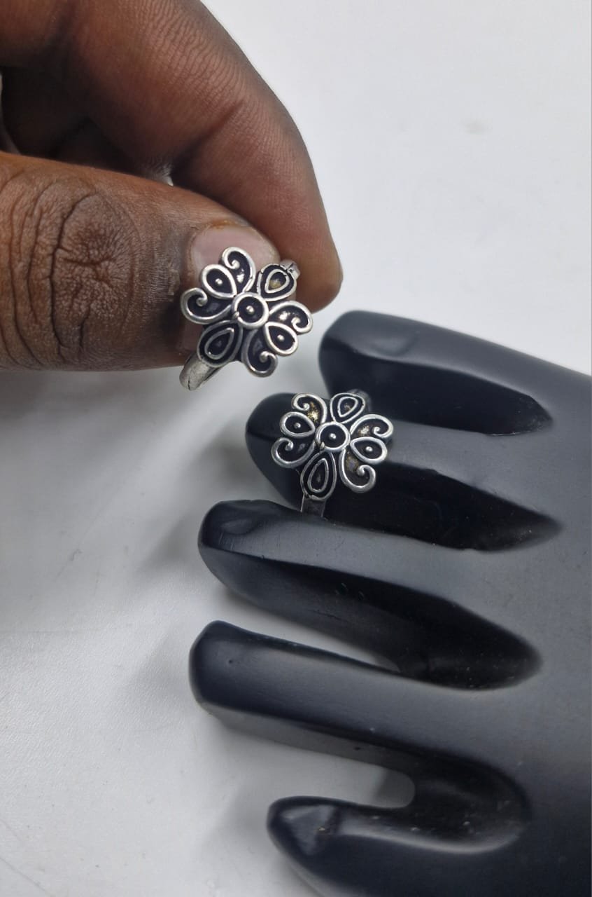 Oxidised Toe Rings Oxidised Toe Rings