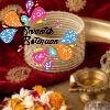 White Colour Rain Drop Silk Thread Bangles White Colour Rain Drop Silk Thread Bangles