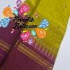 Yellow and Purple Chettinad Cotton Saree