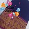 Navy Blue and Pink Chettinad Cotton Saree