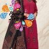 Floral Designer Deep Ruby Red and Black Premium Dabu Cotton Readymade Shalwar Suit Floral Designer Deep Ruby Red and Black Premium Dabu Cotton Readymade Shalwar Suit