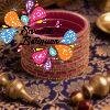 Light Pink Stone Work Velvet Bangles Light Pink Stone Work Velvet Bangles