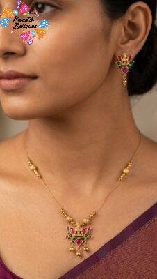 Lakshmi Designer Invisible Necklace