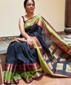 Kanchi Cotton Sarees with Rich Pallu