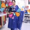 Floral Designer Navy Blue Ready Made Shalwar Suit