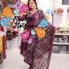 Floral Designer Purple And White Ready Made Shalwar Suit