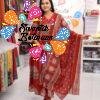 Floral Designer Maroon Ready Made Shalwar Suit