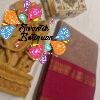 Premium Mushroom Taupe With Deep Rani Pink Antique Gold Zari Border Kanchi Cotton Saree with Rich Pallu