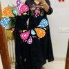 Floral Designer Black Ready Made Shalwar Suit