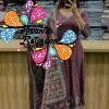 Floral Designer Purple And White Ready Made Shalwar Suit Floral Designer Purple And White Ready Made Shalwar Suit